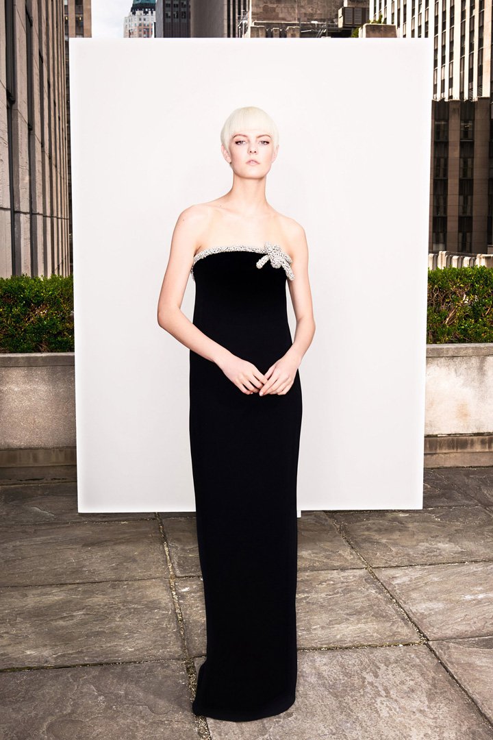 Oscar de la Renta 2024早春时尚服装造型图