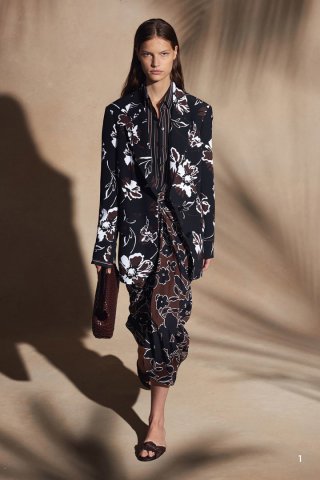 Michael Kors 2024时尚服装造型图片