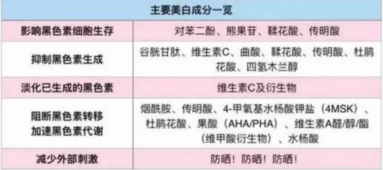 美白护肤品哪个好