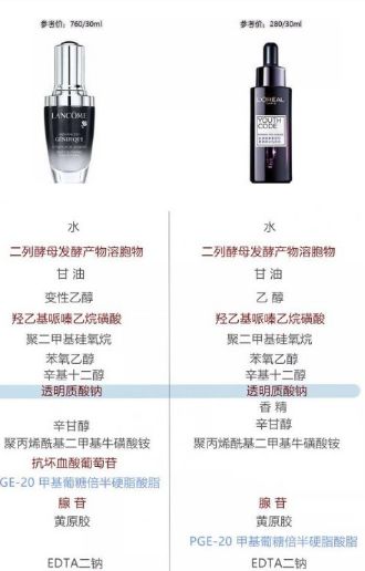 好用的护肤品排行榜