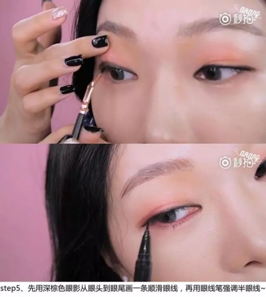 单眼皮眼妆画法步骤图解 单眼皮怎么画眼妆