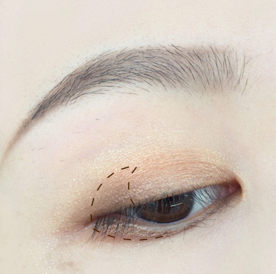 Lunasol猫眼石眼影画法