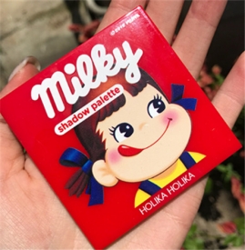 holika不二家眼影画法