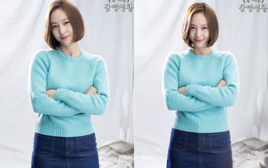 明星同款短发 女生短发发型图片