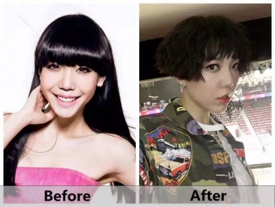 明星短发造型 短发推荐女
