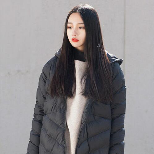 直发发型图片2025女中长发披肩 女生直发发型图片背影