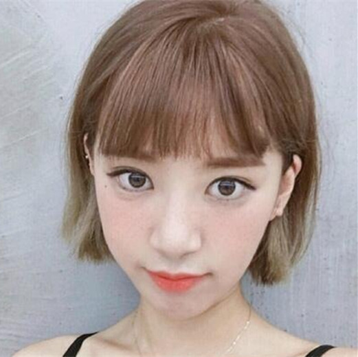 瓜子脸短发女 2025瓜子脸短发型