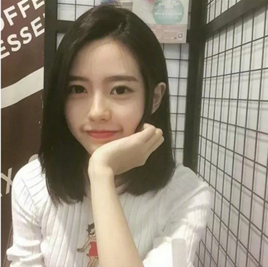 女生齐肩发 到肩的头发图片
