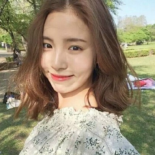 韩式齐肩短发 韩国齐肩短发女生图片