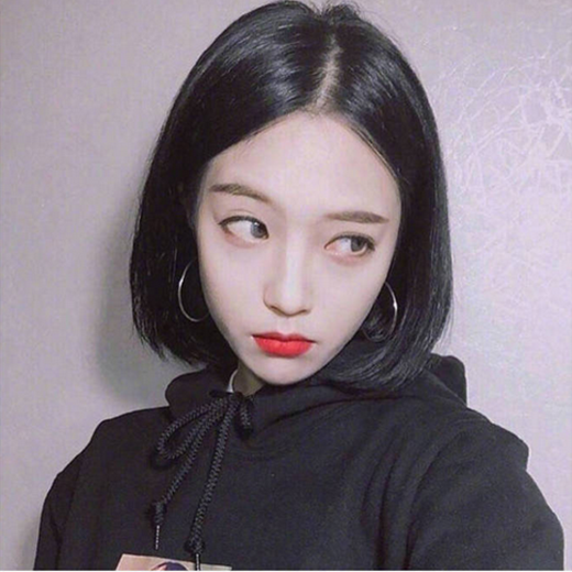 短直发发型图片2025女 短直发女