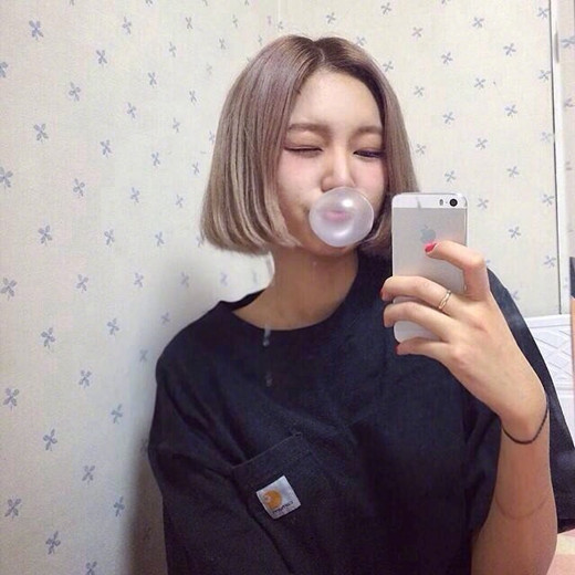 短直发发型图片2025女 短直发女