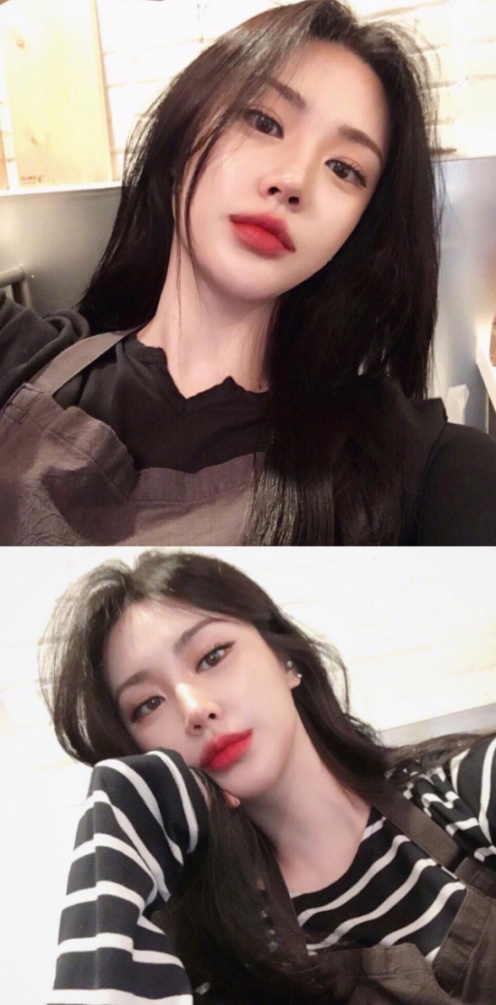 黑色长发发型图片 黑色长发美女你图片
