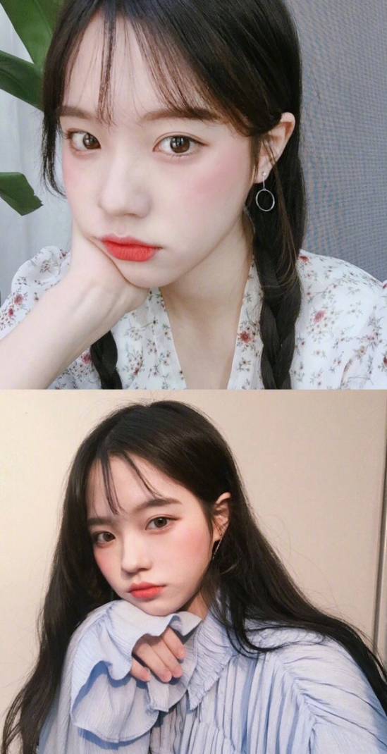 黑色长发发型图片 黑色长发美女你图片