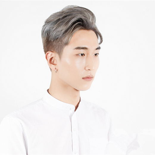 两边铲短发 两边铲发型男