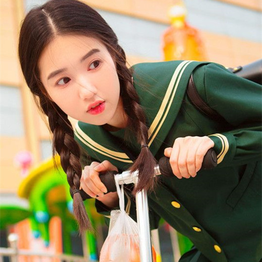各种马尾辫图片 马尾辫女孩