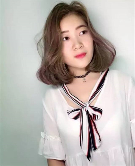 齐肩烫发发型图片2025 2025齐肩发烫发