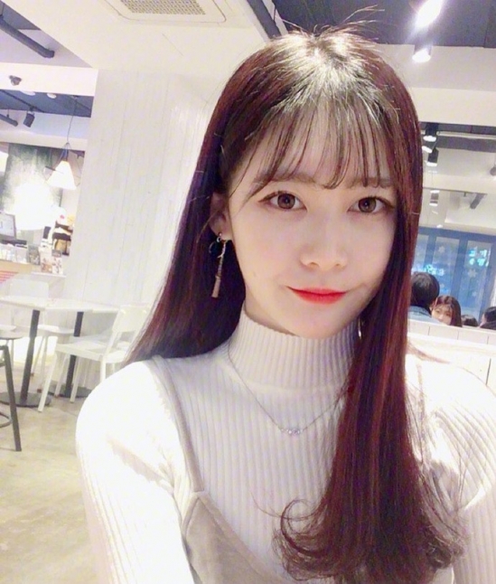 空气刘海发型图片女 女生空气刘海图片