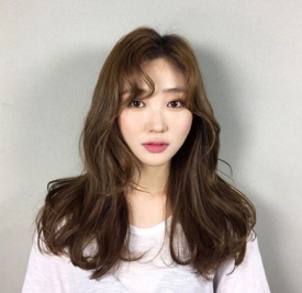 中长发卷发发型图片女 卷发中长发图片