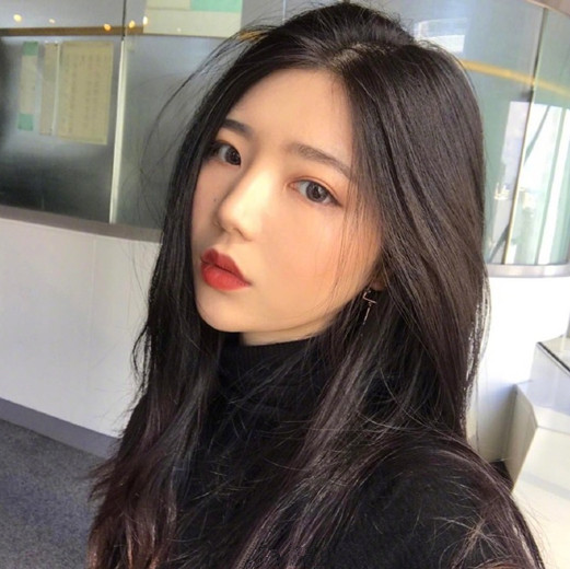 黑色发型女 黑色发型图片