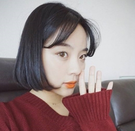 短发有刘海图片 短发有刘海发型女生韩范