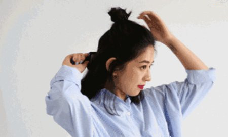 丸子头半扎发 怎么扎半丸子才好看