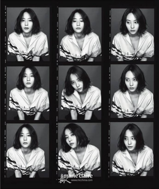 明星同款短发 女生短发发型图片