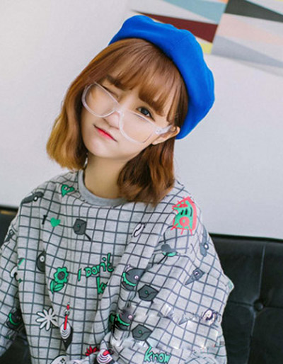 齐肩发的图片 2025最时尚齐肩发女