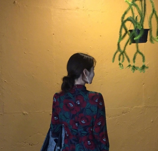 低丸子头图片 丸子头侧脸图片大全