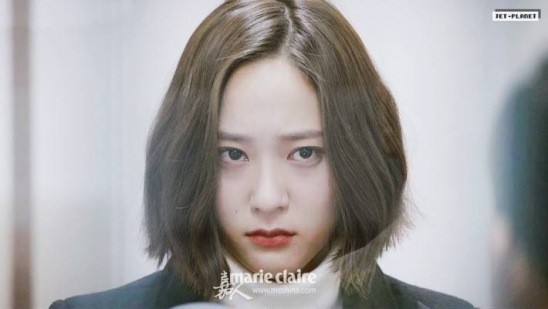 明星同款短发 女生短发发型图片