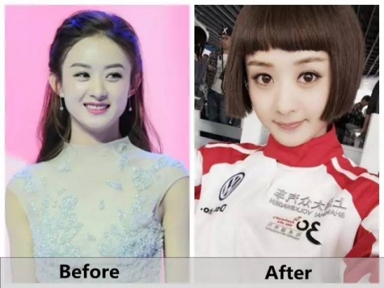 明星短发造型 短发推荐女