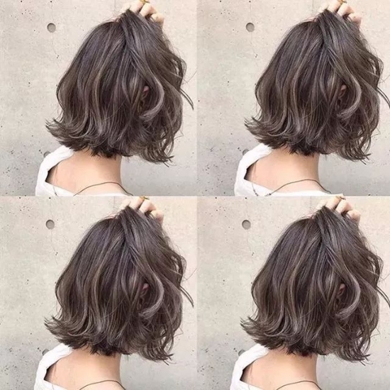 女短发怎么烫好看图片
