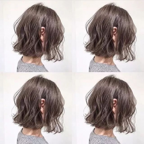 女短发怎么烫好看图片