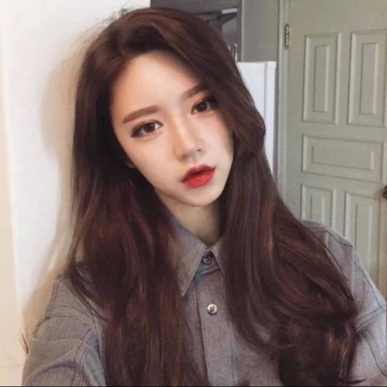 显脸小的刘海图片
