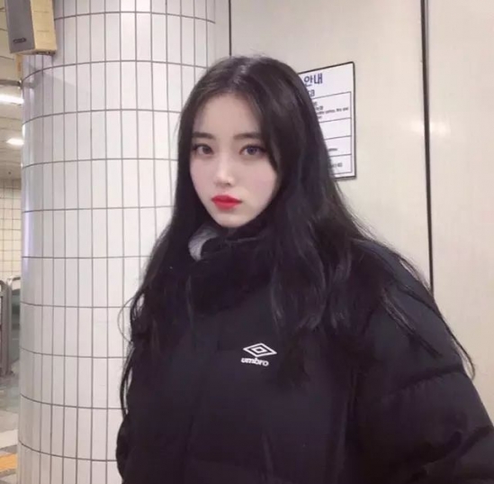 显脸小的刘海图片