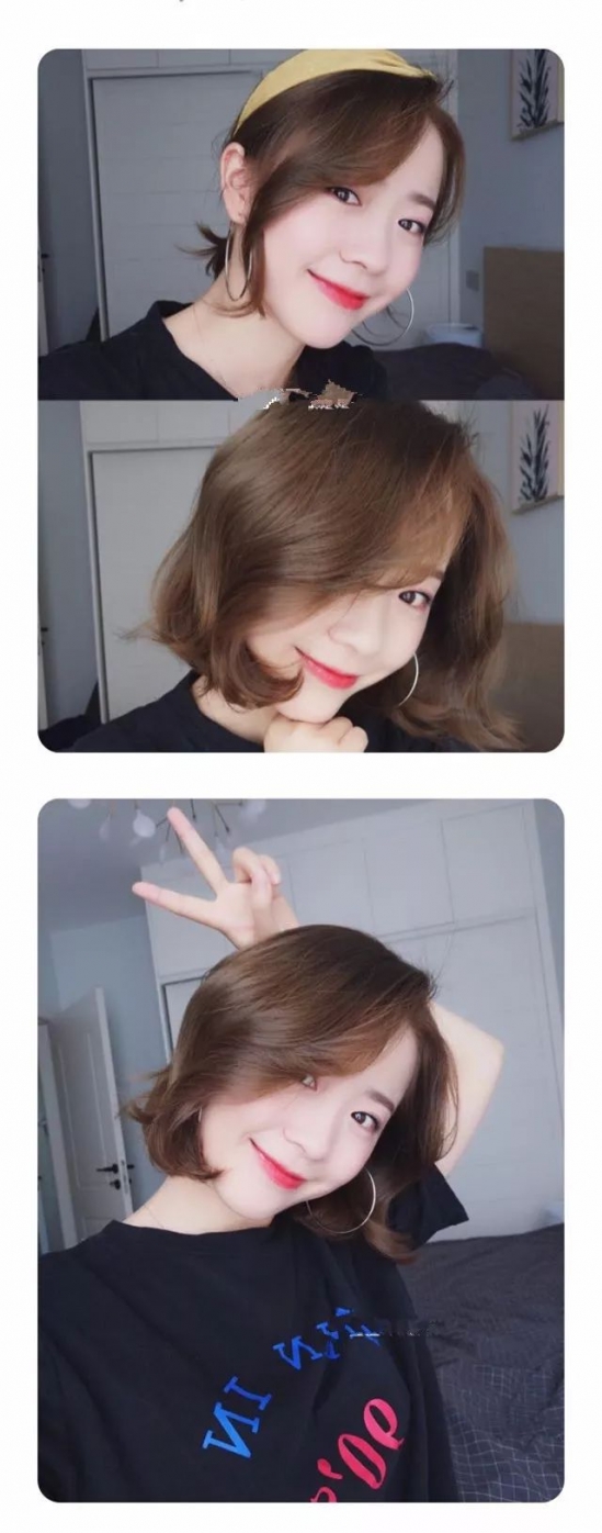 好看流行的女生短发发型图片