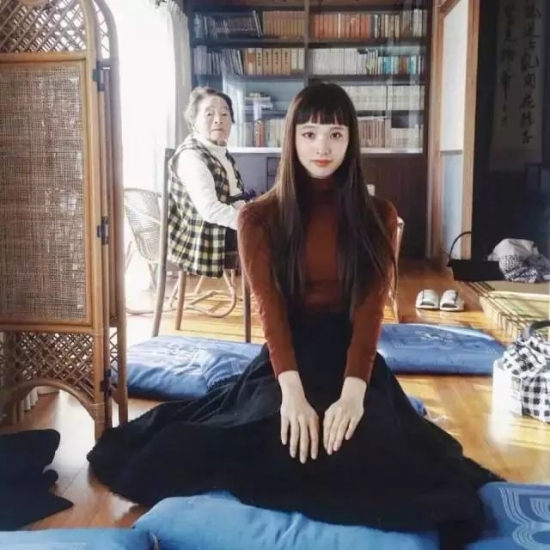 好看的刘海发型图片女