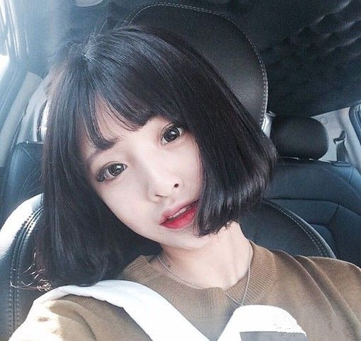 2025短发波波头发型图片 剪完秒变短发美女