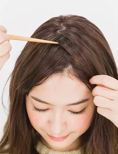 日式少女风编发