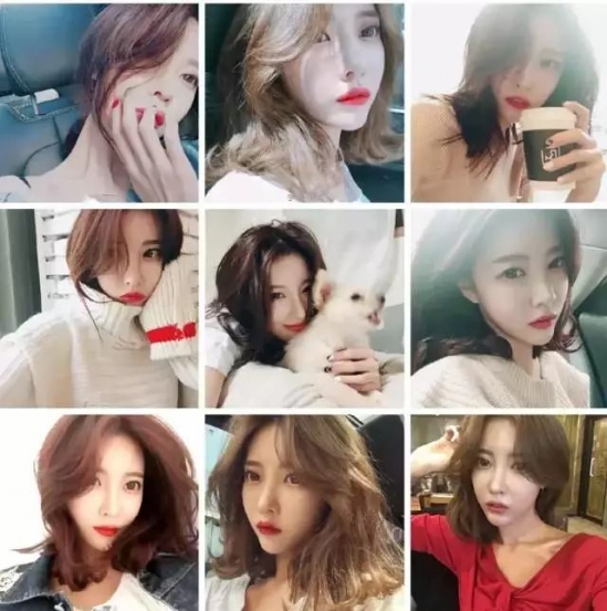 2025好看的短发发型图片女