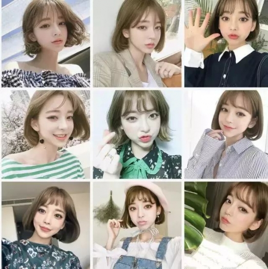 2025好看的短发发型图片女