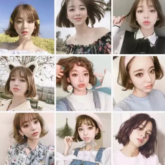 2025好看的短发发型图片女
