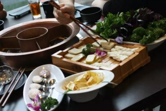 素食火锅的做法