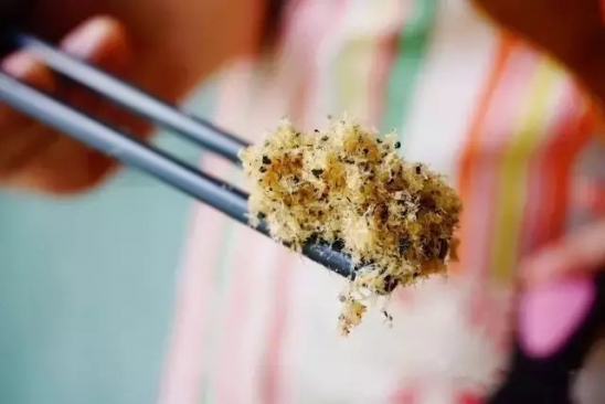 黑芝麻海苔肉松的做法