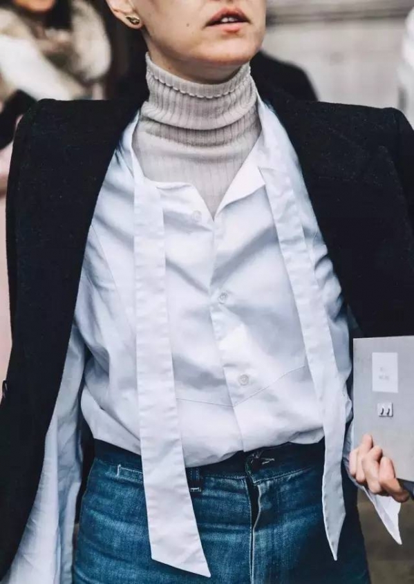什么衣服配衬衫好看