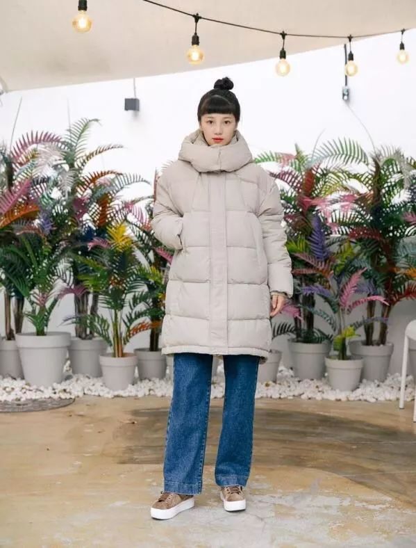 棉服与裤子搭配图片 显高又显瘦的棉服搭配技巧