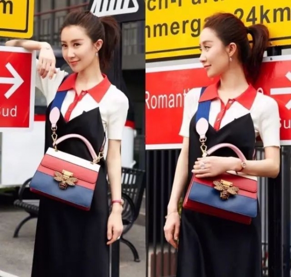 女明星的穿搭图片
