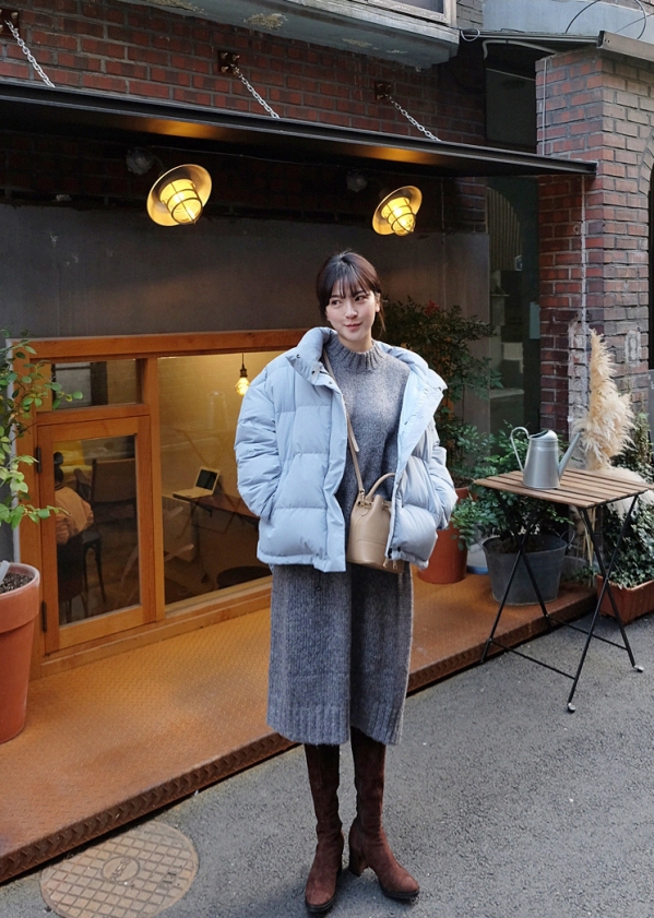 蓝色面包服怎么搭配 蓝色面包服搭配大全