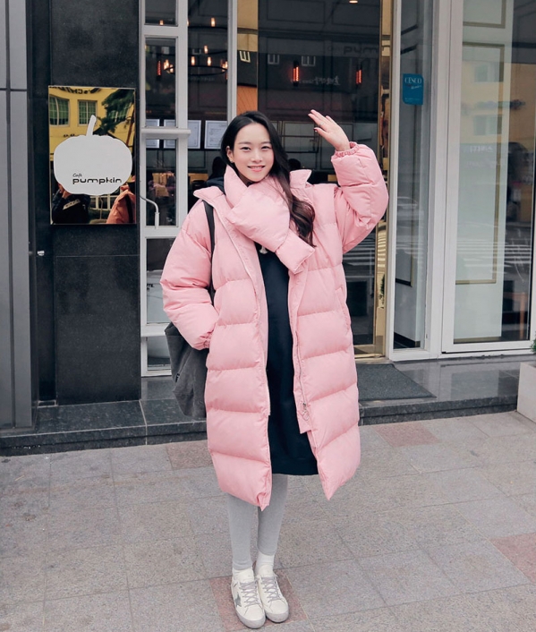 粉色面包服配什么裤子 粉色面包服怎么搭配