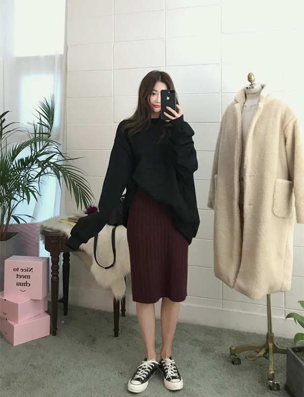 针织裙配什么上衣好看 针织裙搭配什么上衣