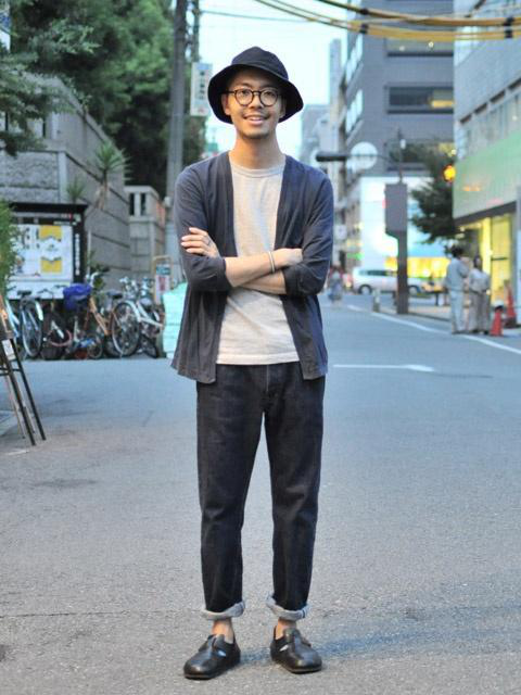 黑色渔夫帽搭配男 黑色渔夫帽夏季搭配男